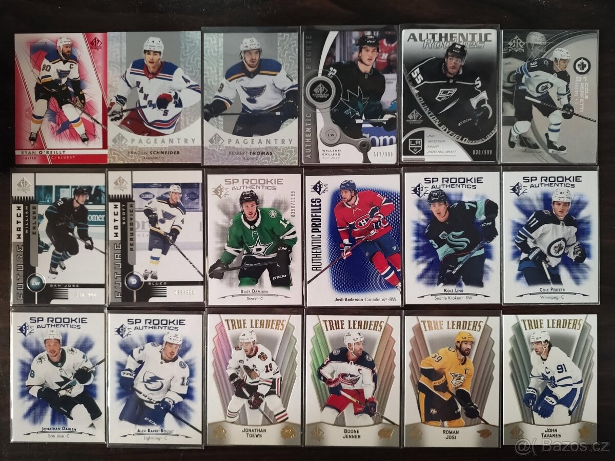 Predám kartičky NHL novšie ročníky (OPC, Platinum, SP Auth.)