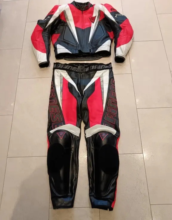 Dainese Vintage-Pánská kožená moto kombinéza