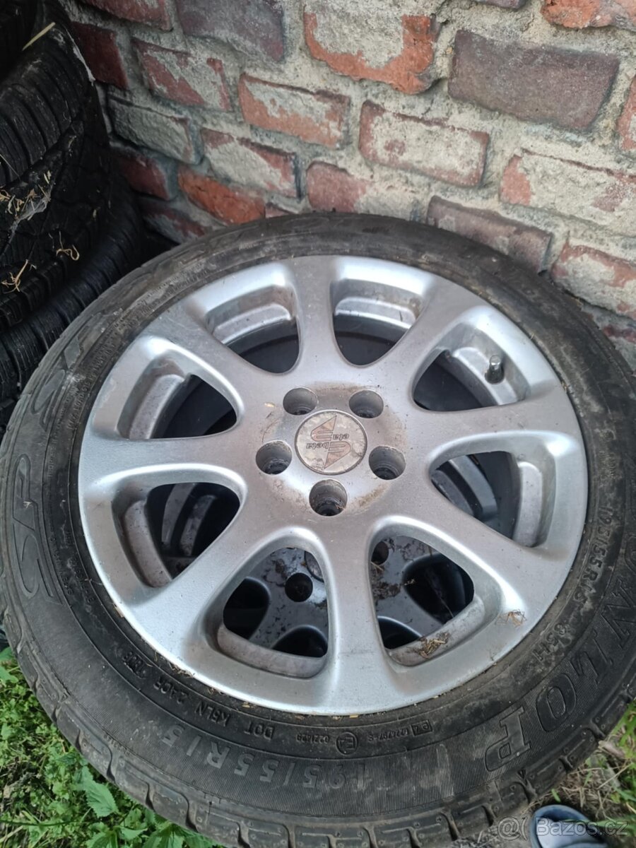 alu kola 5x100 r15 195/55/15