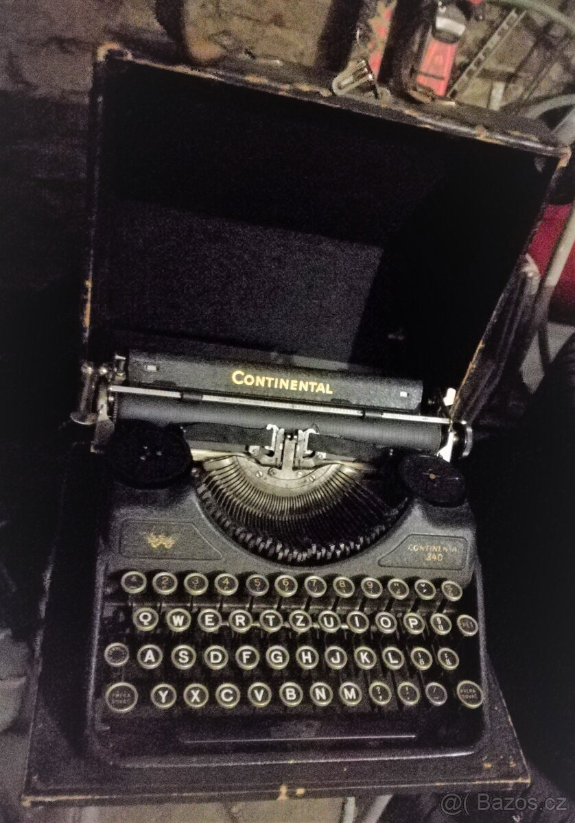 historický psací stroj, Continental, typ 340