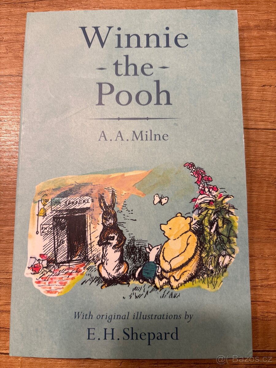 Winnie the Pooh anglicky stav nové knihy