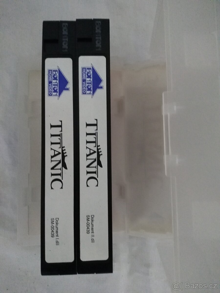 Vhs Titanic vzácné