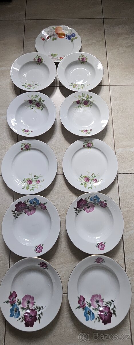 Porcelánový talíře