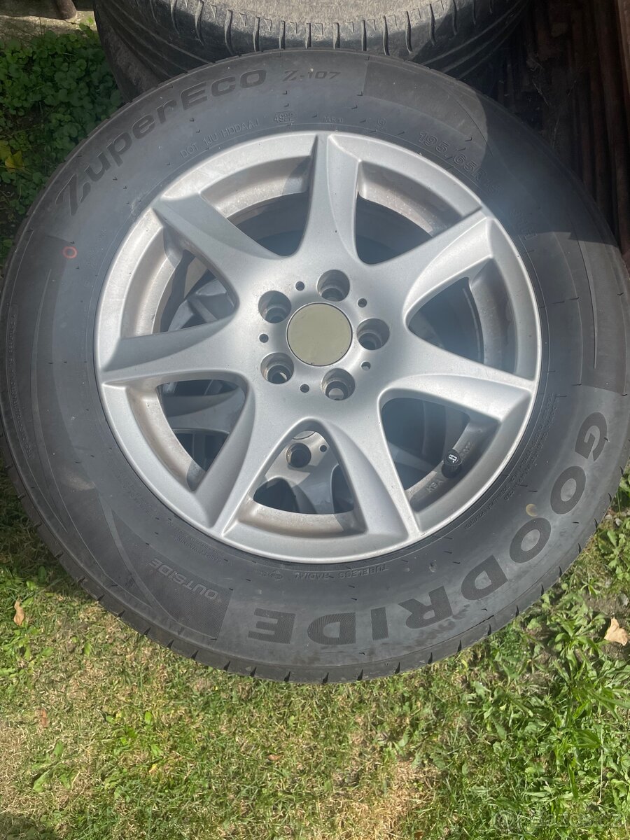 Alu kola letní 5x100 r15