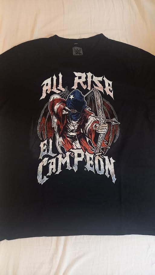 WWE triko - Damian Priest All Rise XL