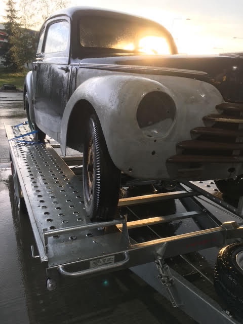 Škoda 1101/1102 tudor 1948, platný TP, hotová klempířina