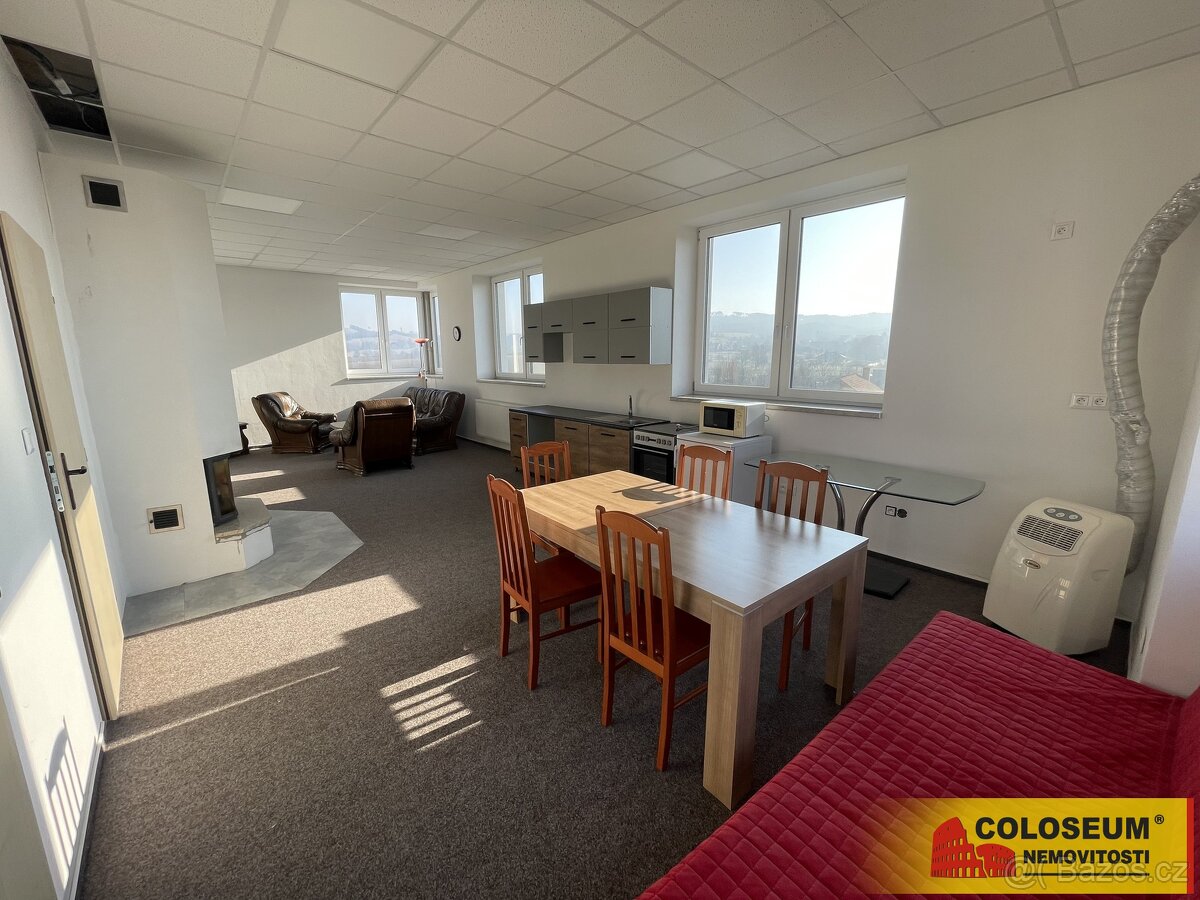 Cetkovice, pronájem kancelářských prostor, 99 m2, terasa, ku