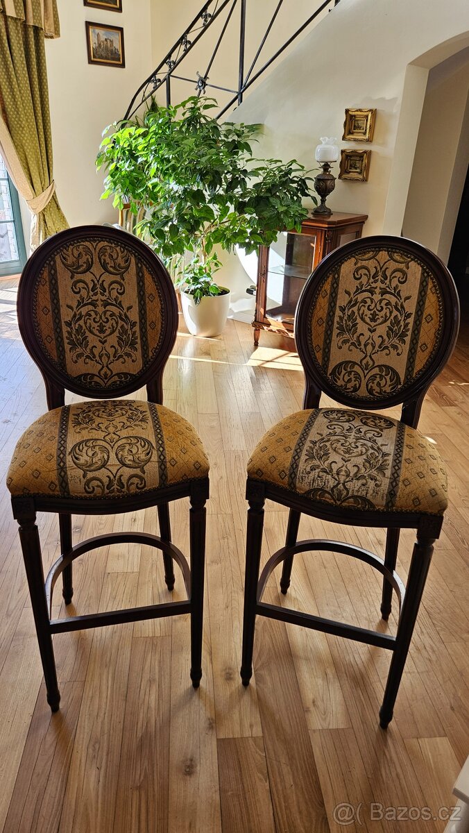 2x barová židle
