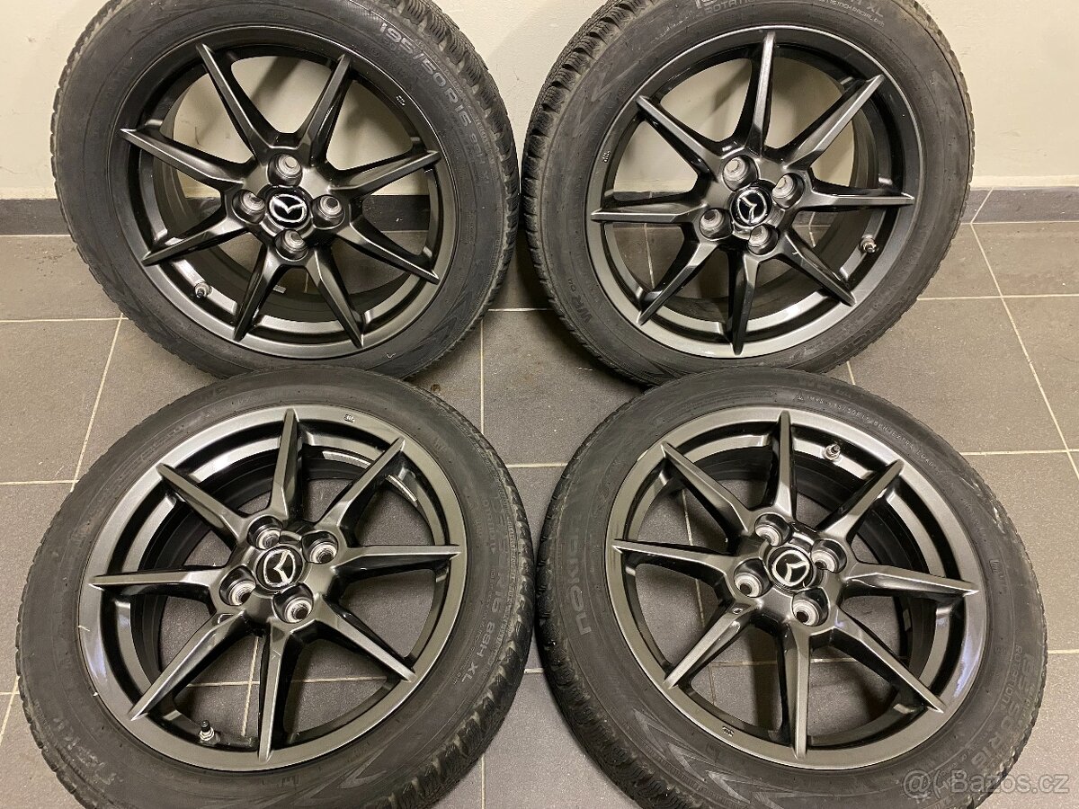 ORIGINAL ALU KOLA MAZDA MX-5 195/50/16