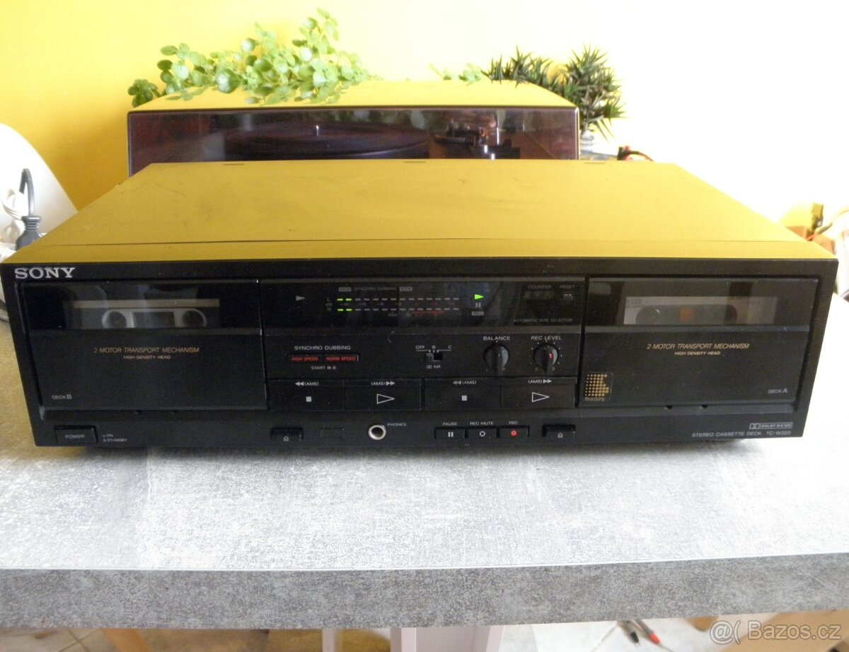 SONY TC-W320 kazetový magnetofon