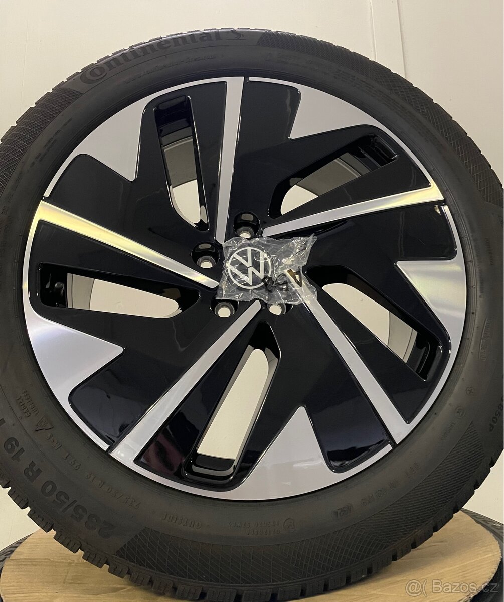 Original zimní alu vw ID7 Hudson r19 Continental 98%