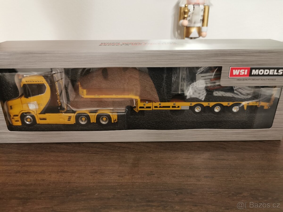 Modely nákladných áut 1:50 scania WSI,tekno