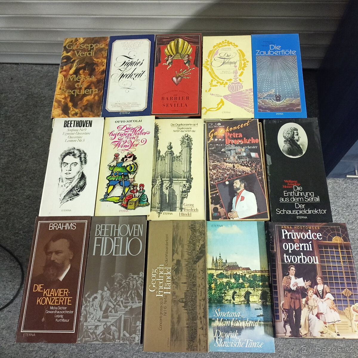 Prodám sbírku vážné hudby