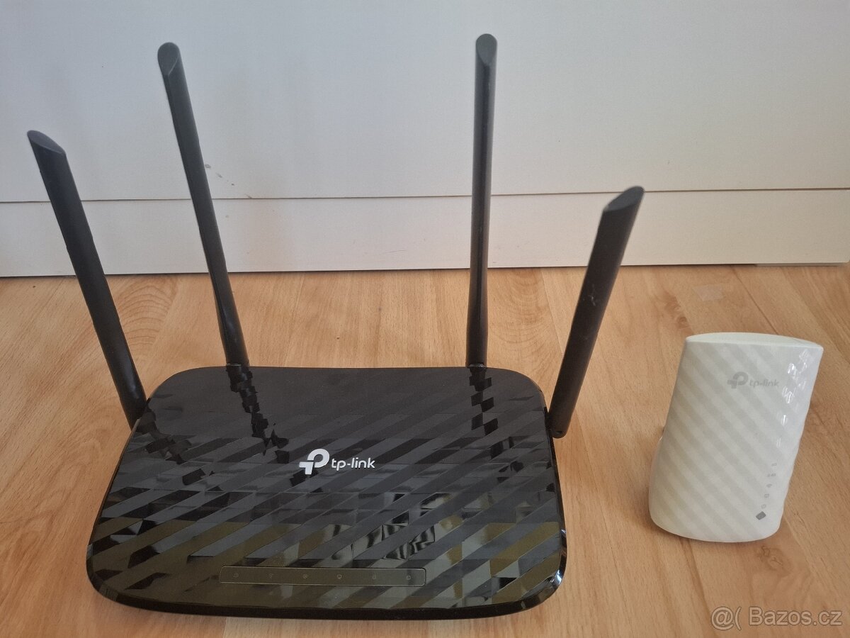 Archer C6 + extender WiFi router