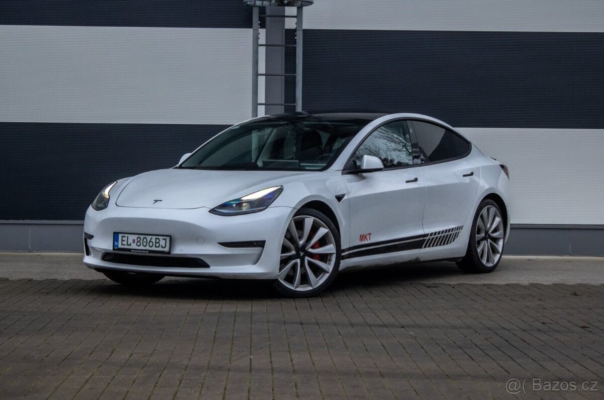 Tesla Model 3 Performance AWD 377KW / PREVERENÉ