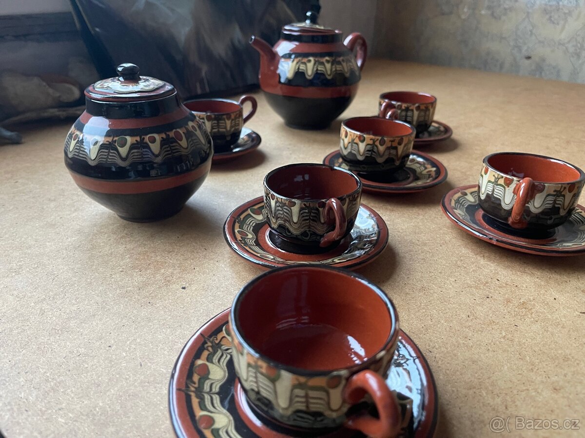Čajová kávová souprava
