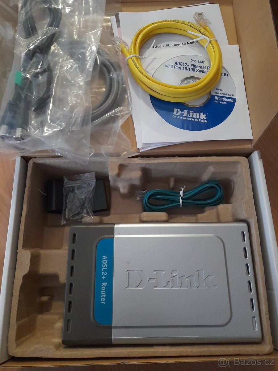Modem D-Link DSL - 584T, Router