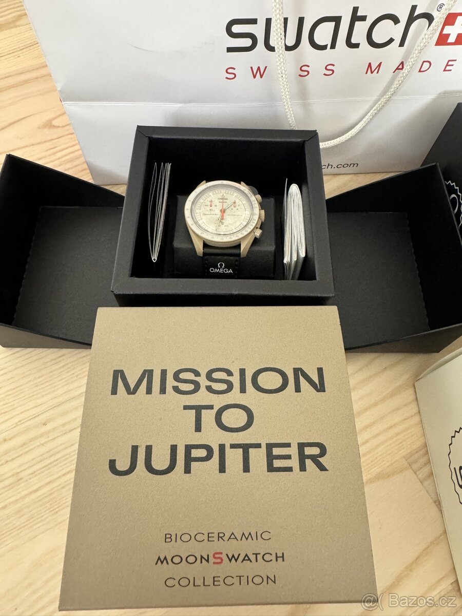 Mission to Jupiter moonswatch omega x swatch