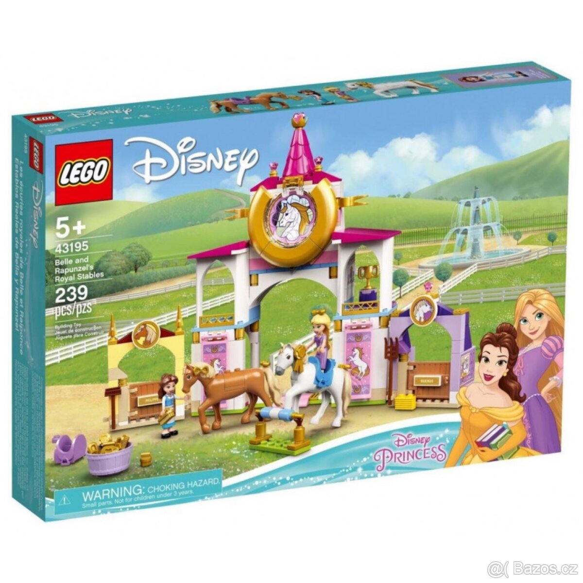 LEGO Disney 43195 Královské stáje Krásky a Lociky