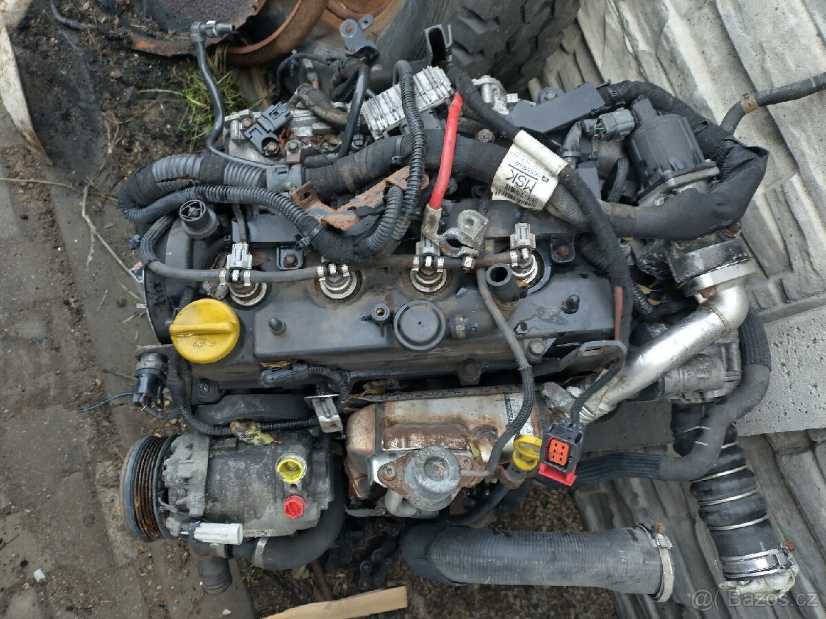 A17DTR motor na díly 1.7 CDTI 92 kw