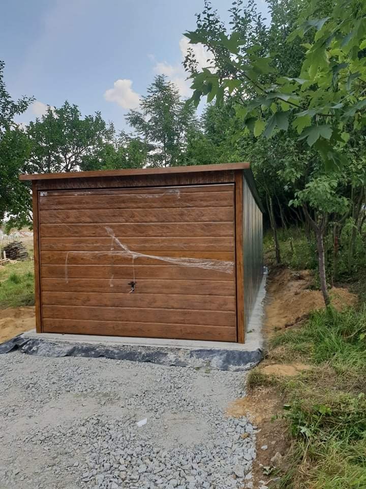 Plechová garáž 3x5m