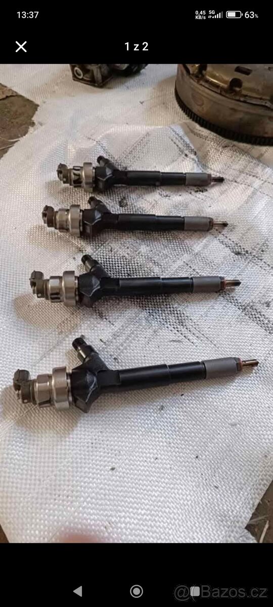 Vstřikovače denso motor 1.7