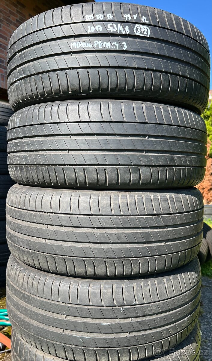 205/50 R17 93V XL letní pneu Michelin Primacy 3 (2017)