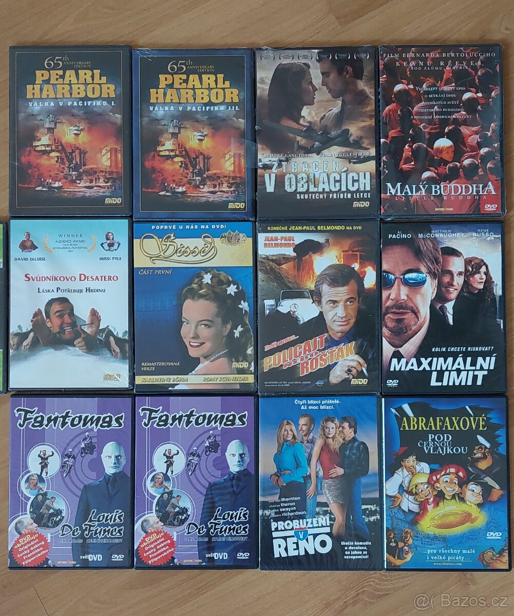DVD mix filmů