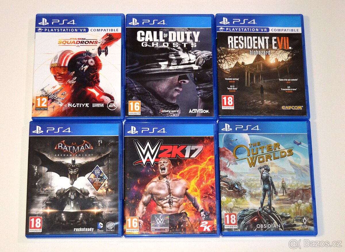 Hry pre Playstation 4, Playstation 5 LEGO, Doom, Star Wars