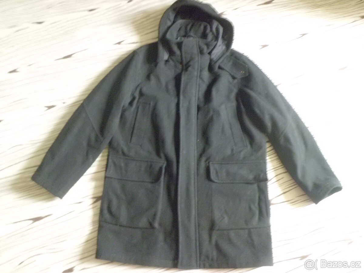 GANT málo použitá zimní vlněná parka/kabát s kapucí XL-XXL