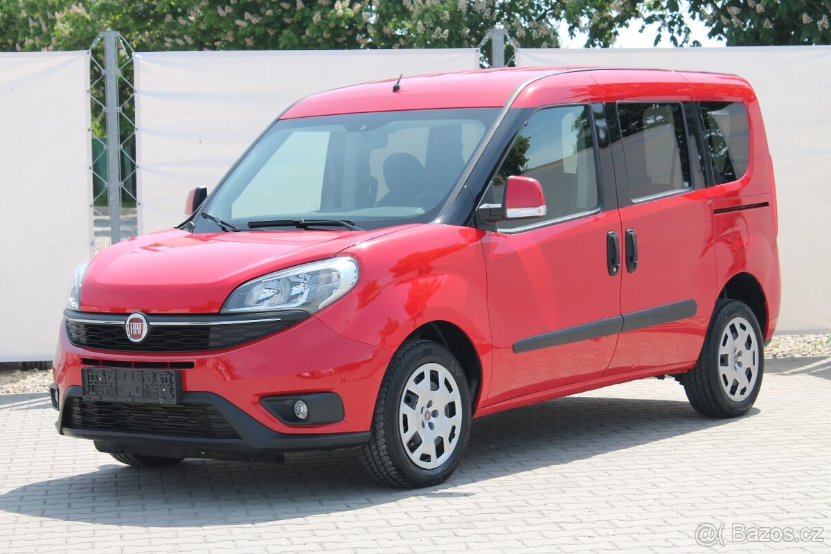 Fiat Dobló 1.6JTDm Lounge + 6/2017 + 136000km + Pr. servis