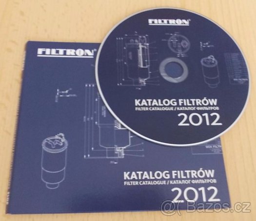 Katalog automobilových filtrů na CD Filtr
