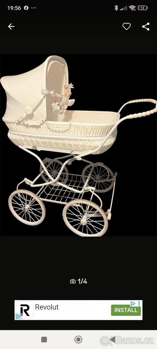 Retro kočárek Knorr