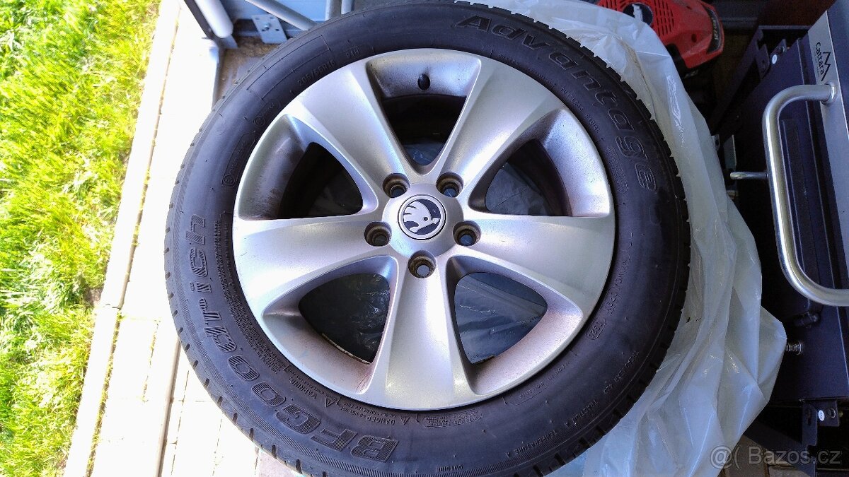 Letni sada, kola Superb 2  205/55/R16