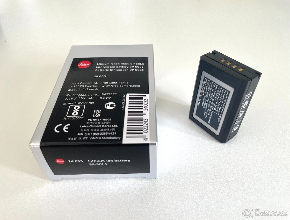 LEICA akumulátor BP-SCL5 pro M10/M10-P, M10-R a M10M