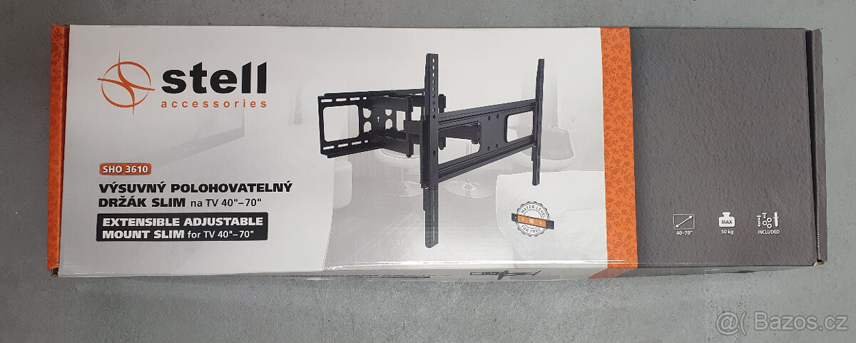 Nástěnný výsuvný držák televize STELL SHO 3610