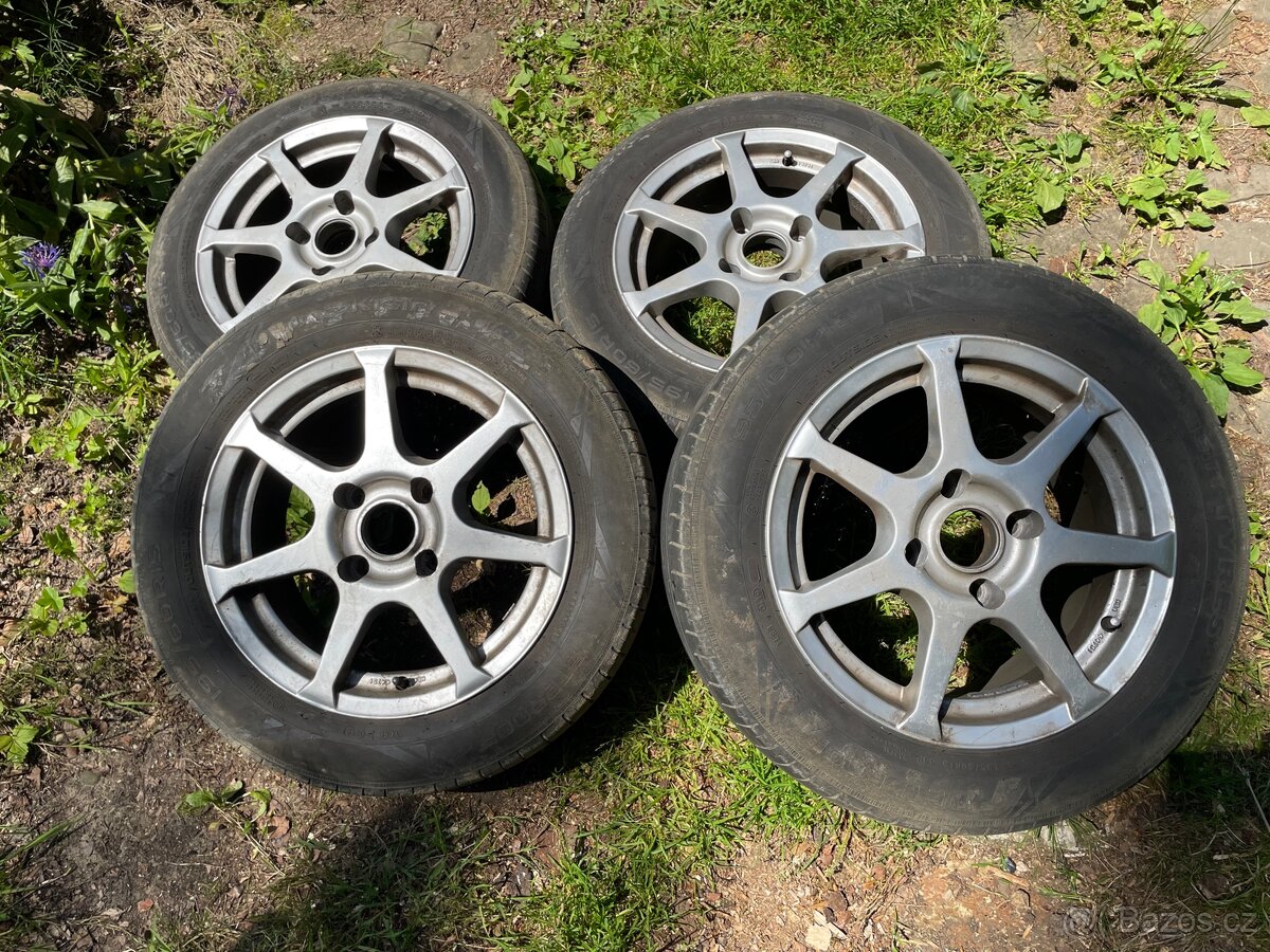 4x114,3 ALU disky R15