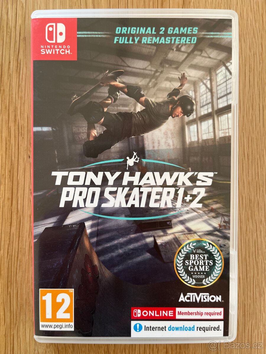 Tony hawk pro skater 1+2 Nintendo switch