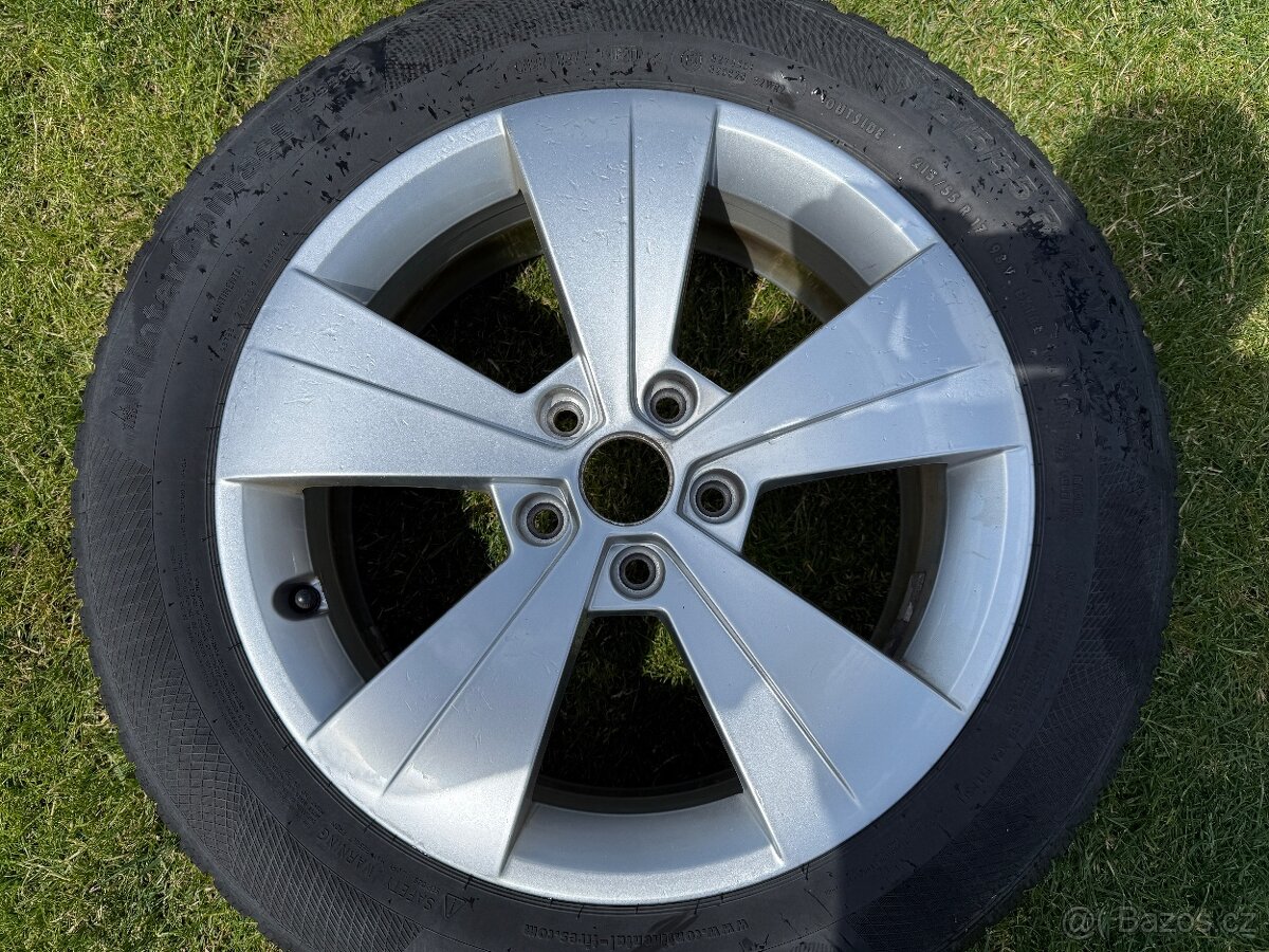 Alu disky Škoda TRITON, včetně zimních kol - 215/55/R17