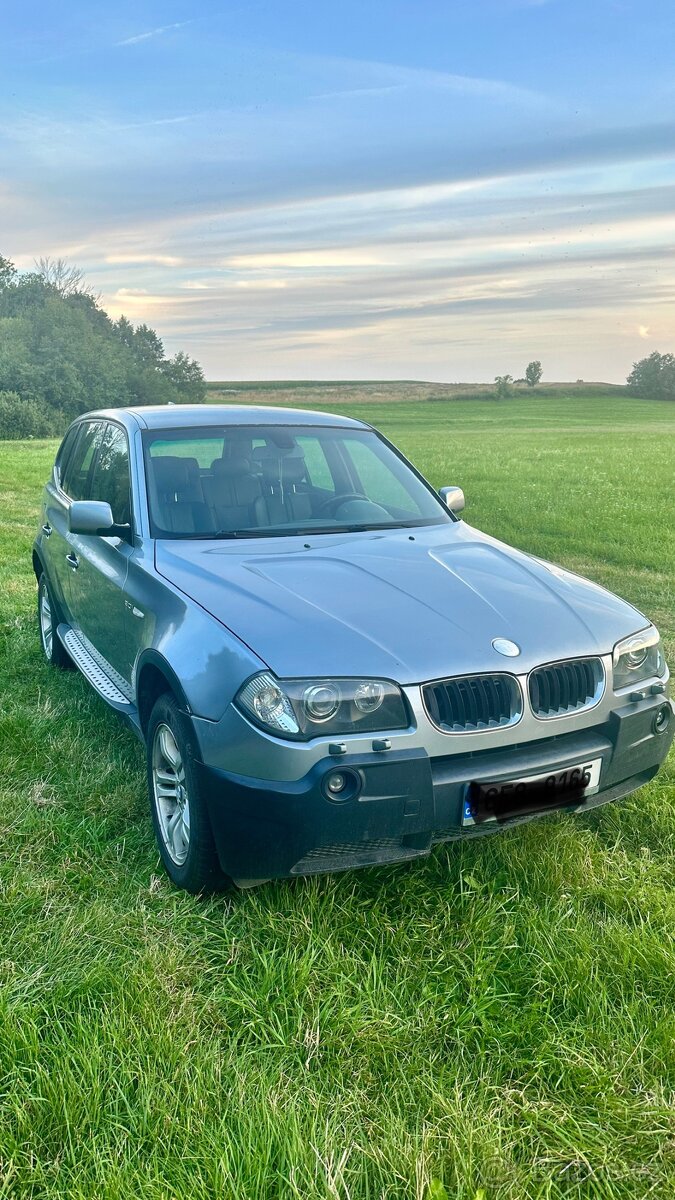 BMW x3 e83 3.0i 170 kw manuál 6 najeto 179987 km