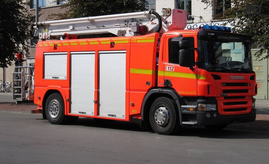 Hasičské vozidlo, Scania P310, Bronto Skylift F22ALR