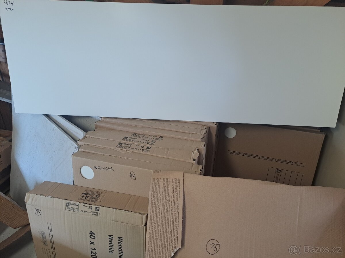 System WAKV6104 obkládačka bílá 40x120