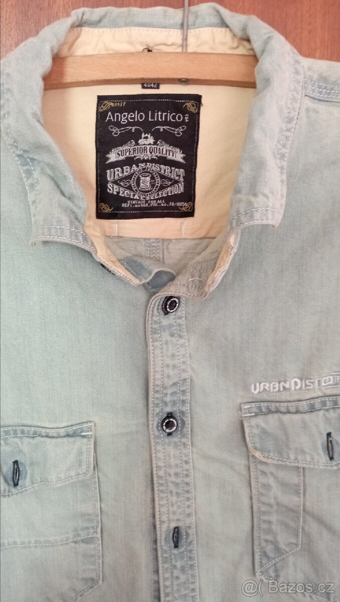 Pánská/ chlapecká džínová košile, nenošena