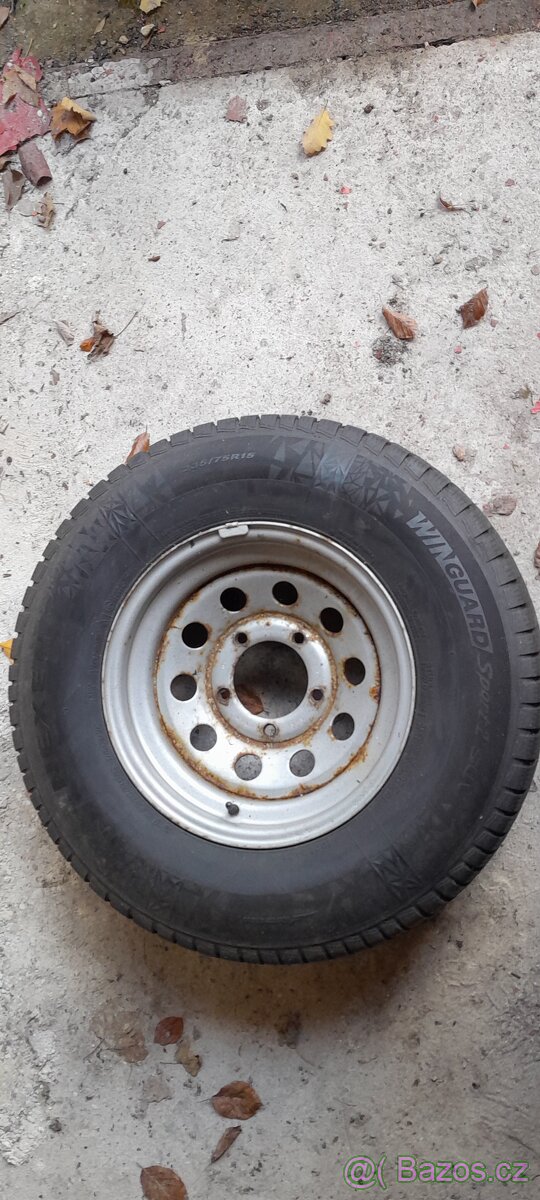 4 xKola 5x139,7  kované disky offroad pneu 235/75 15