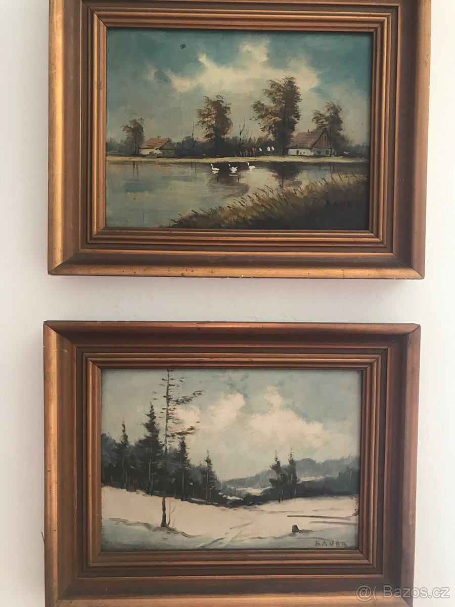 Bauer - 2 obraz Leto a Zima