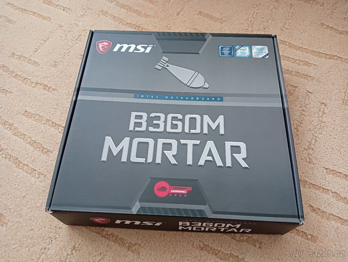 MB MSI B360M Mortar sock. 1151