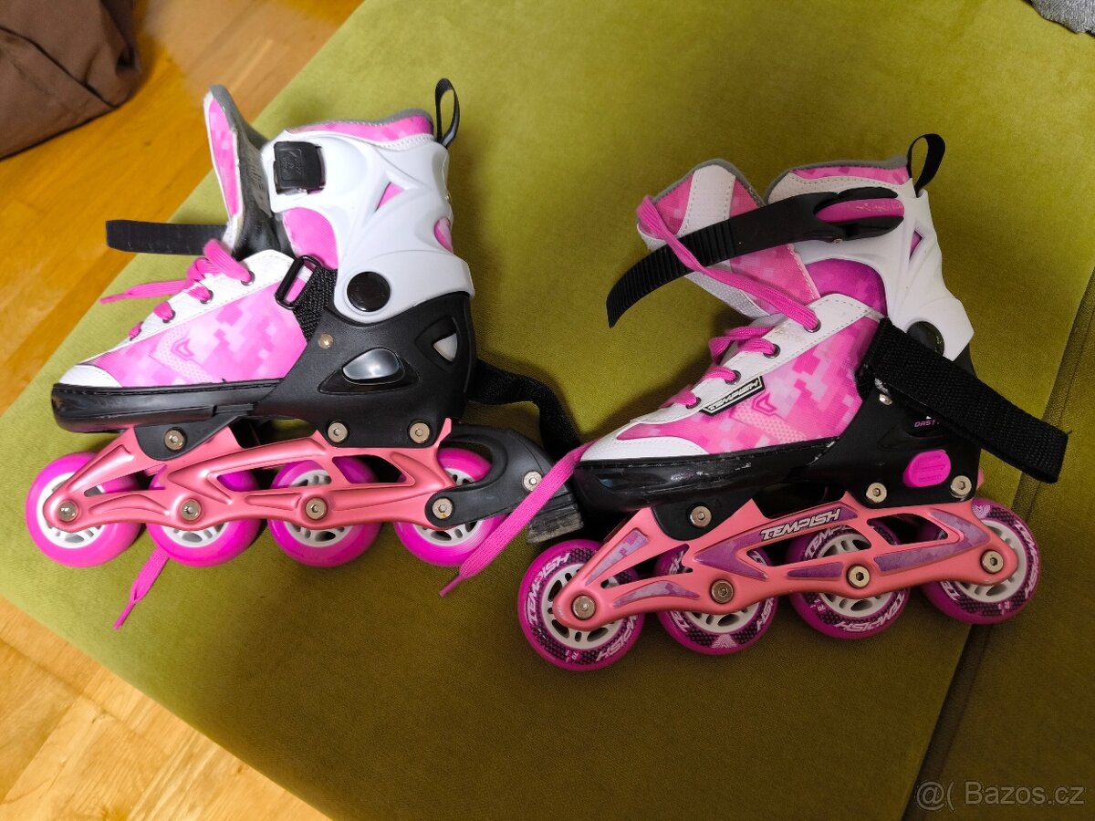 Dětské kolečkové brusle Tempish Dasty Girl vel. 33-36