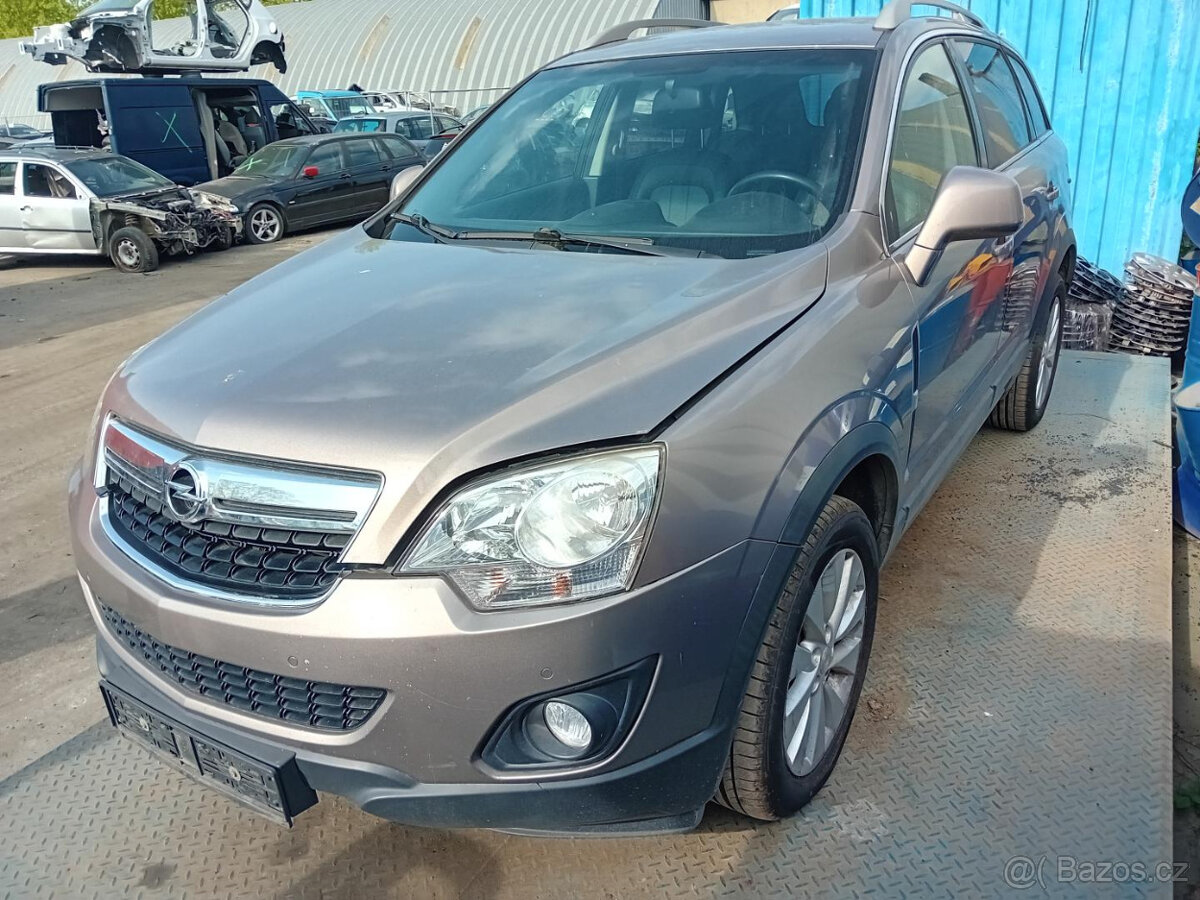Opel Antara 2.2 ( Z22D1 ) 120kW r.2015 hnědá C 105 na náhrad