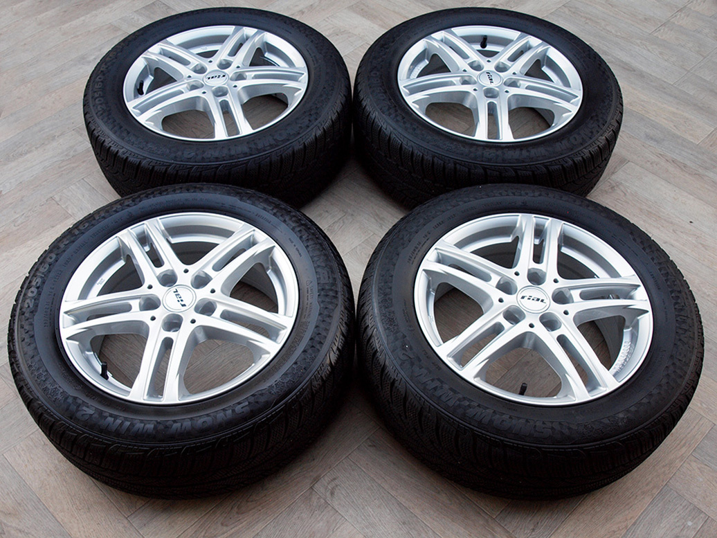 16" 5x112 ALU KOLA RIAL – VW TOURAN – ZIMNÍ - TOP