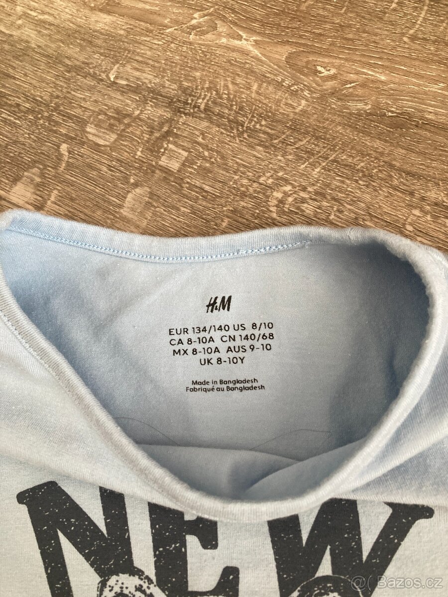 tričko s dlouhým rukávem